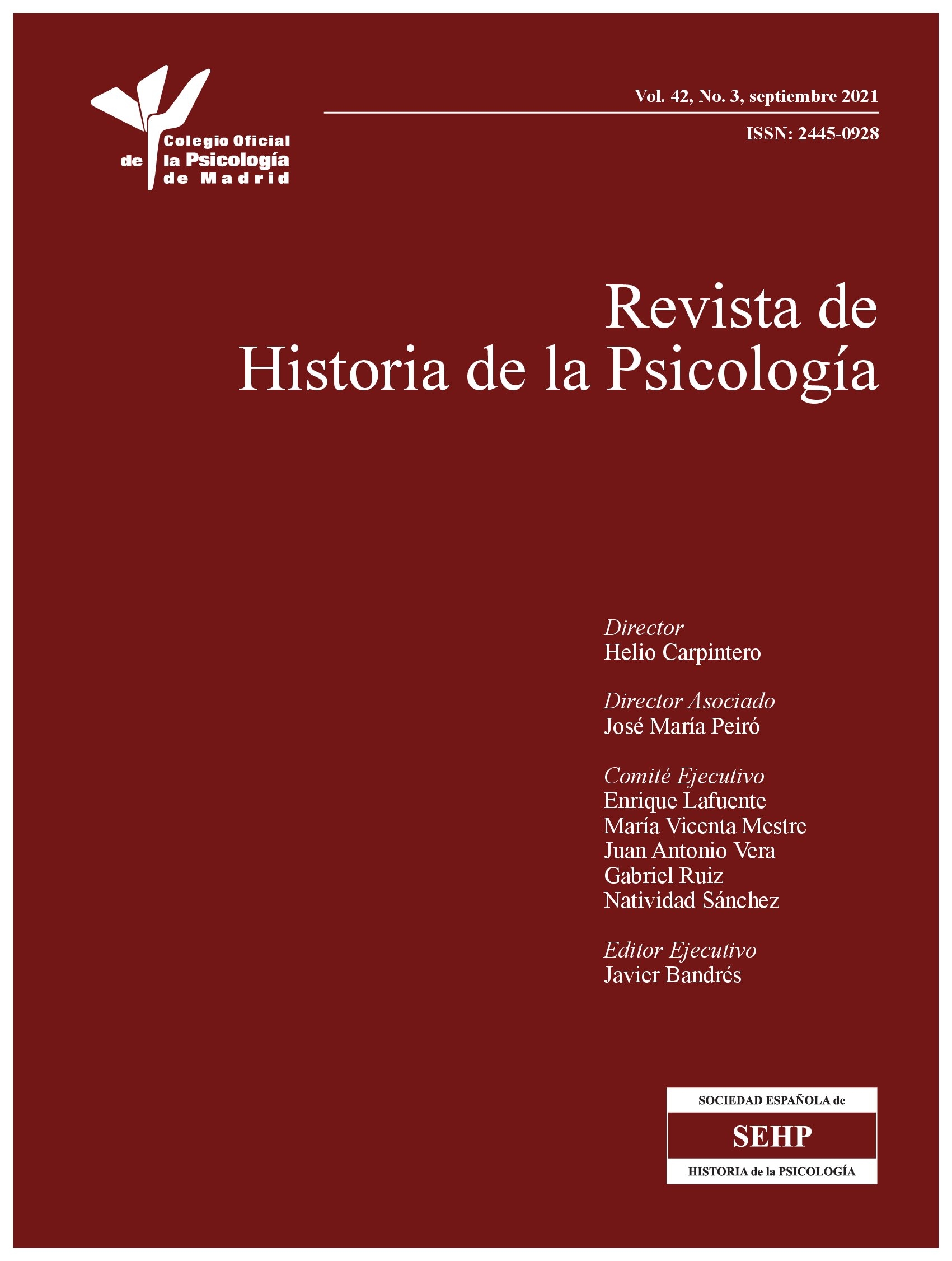 Sociedad Española De Historia De La Psicología Página 2 4668